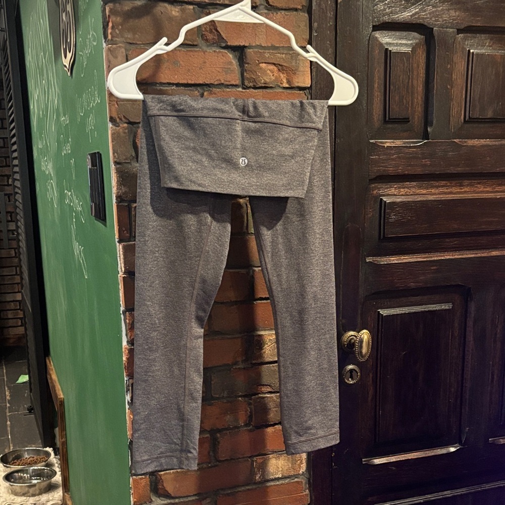 Gray Lululemon Leggings